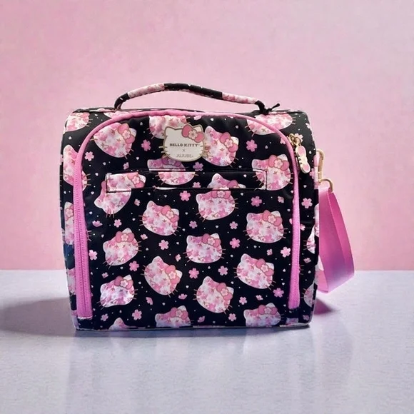 Hello Kitty® × JuJuBe Cherry Blossoms Insulated Bag - Picture 1 of 7